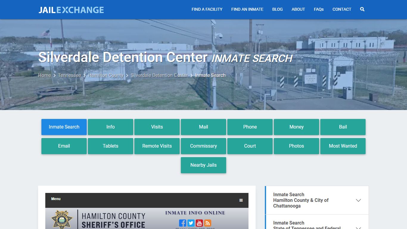 Inmate Search: Roster & Mugshots - Silverdale Detention Center, TN